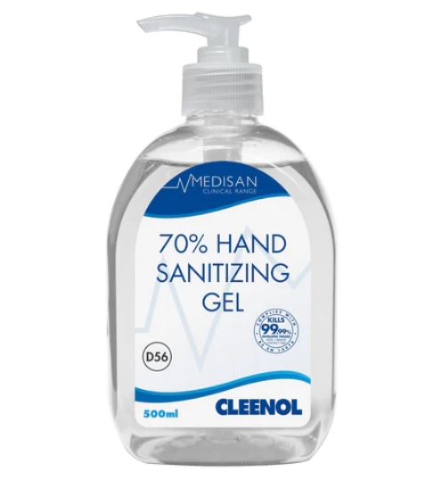 70% Alcohol Hand Sanitiser Gel 500mL - Click Image to Close